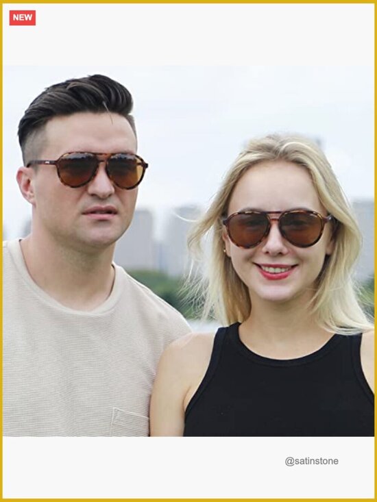 Polarized Aviator Sunglasses UV400 Protection TR90 Frame Sports main image 5